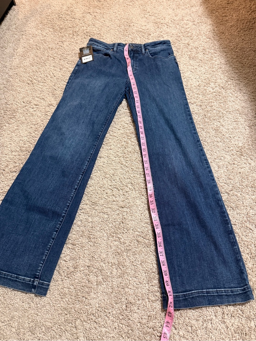 Silver Jeans Dark Blue Wide Leg Jeans - Picture 9 of 9